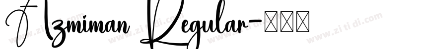 Azmiman Regular字体转换
